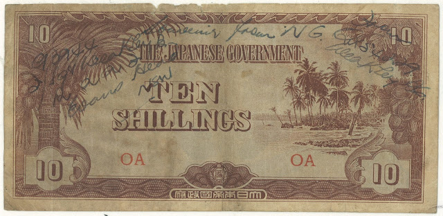 Oceania 10 Shillings JIM Short Snorter Oceania 10 Shillings JIM Short Snorter