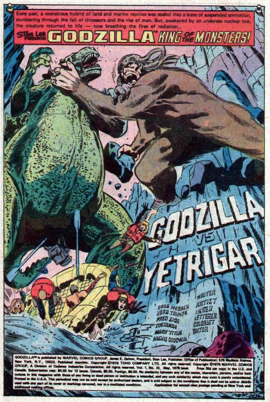 Godzilla (1977) Issue #10 #10 - English 2