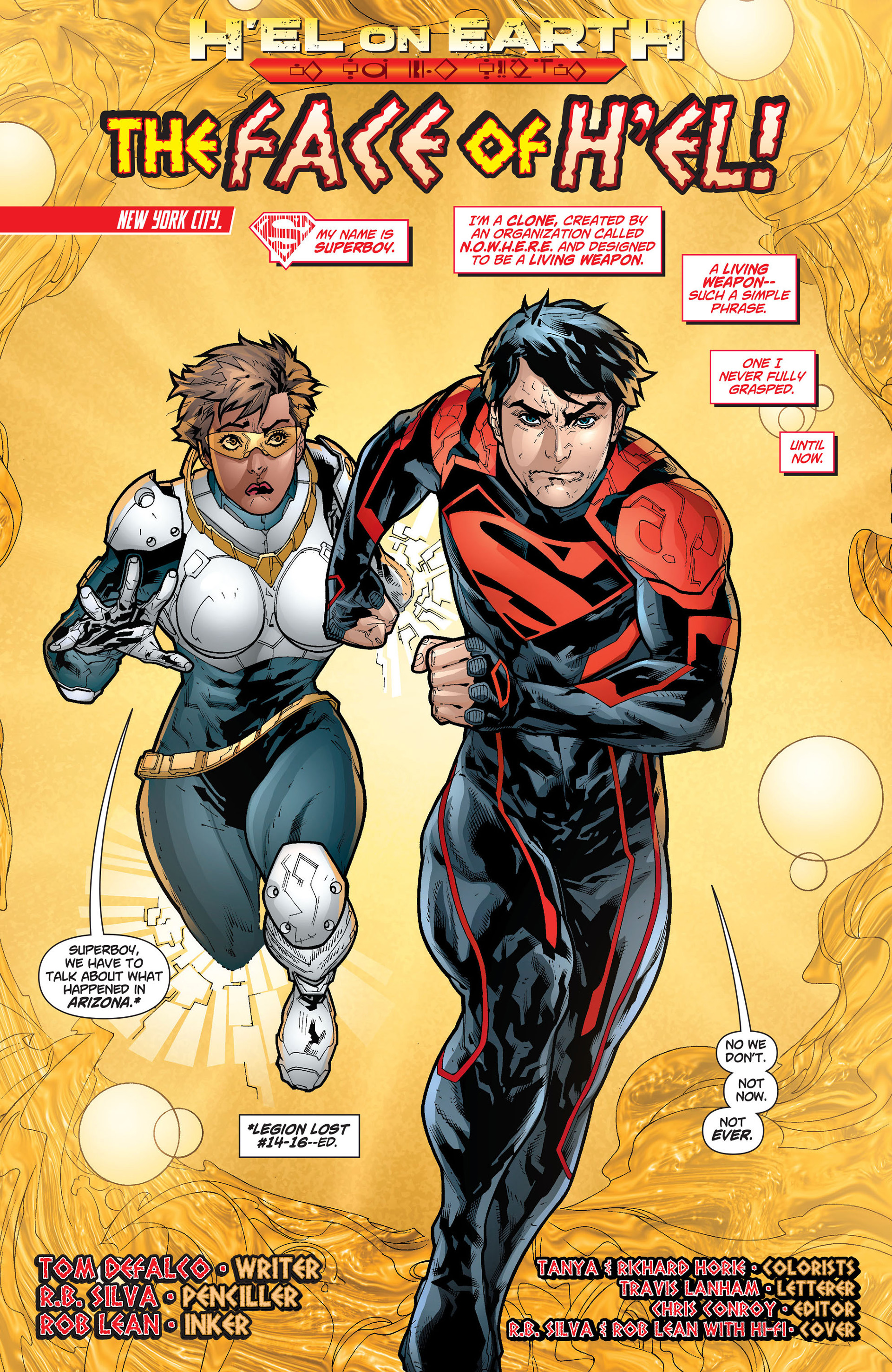 Read online Superboy [II] comic -  Issue #14 - 2