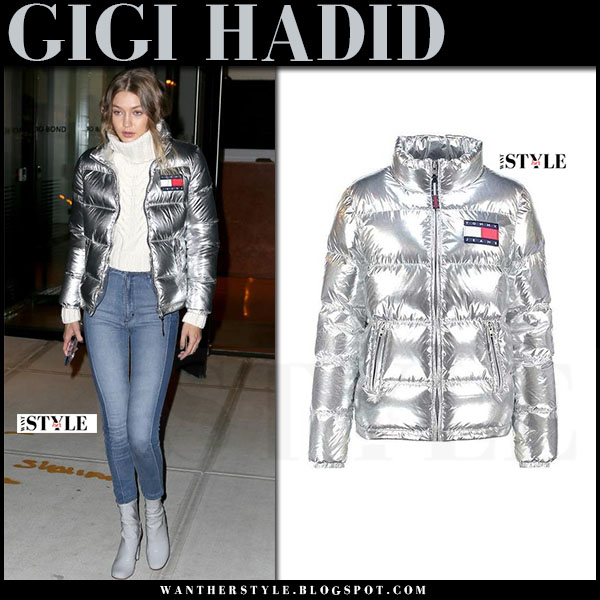 tommy hilfiger metallic chelsea boot