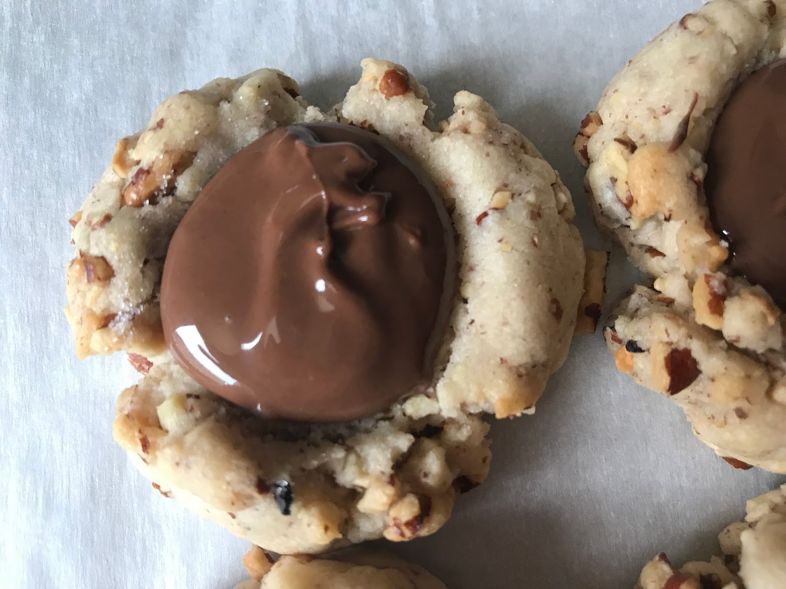 The Pastry Chef's Baking Butter Pecan Thumbprint Cookies