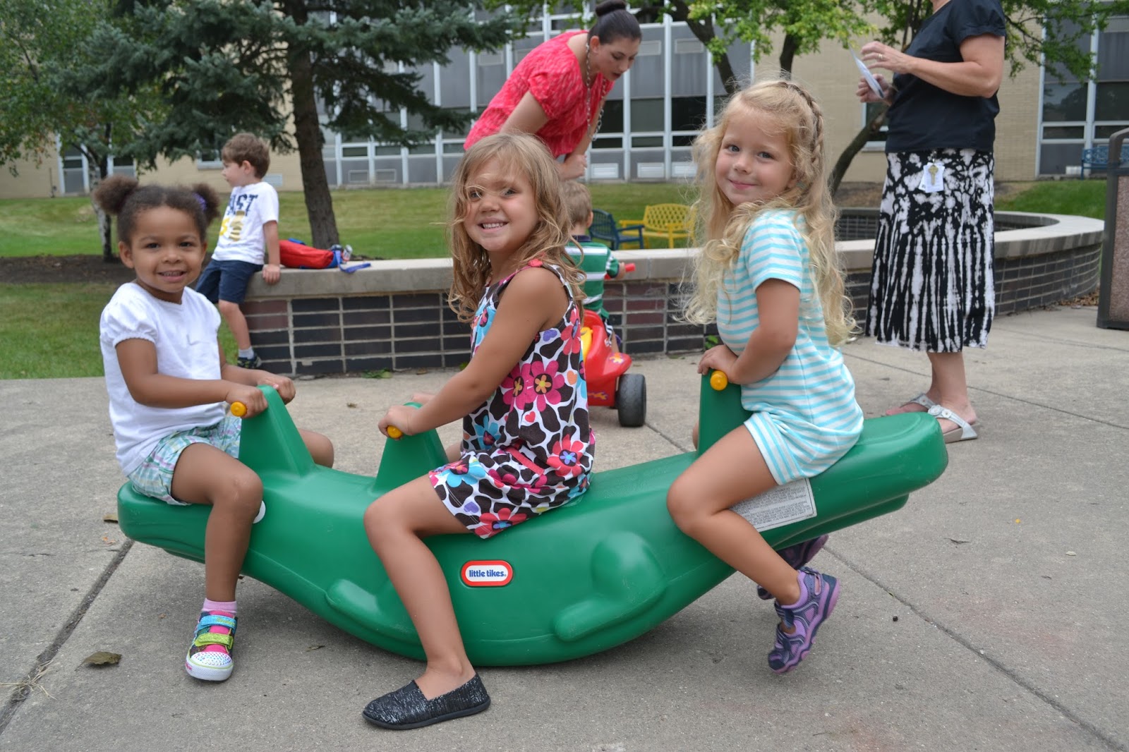 Little Wildcat Day Care Outdoor fun