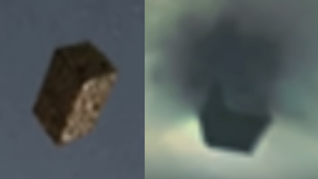 UFO Black Cube caught on camera over secret research base at White Sands near El Paso. UFO Black Cube caught on camera over secret research base at White Sands near El Paso.