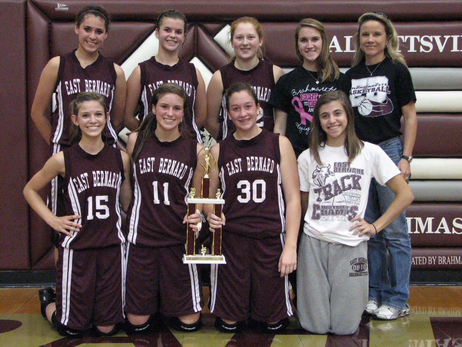 EBISD News JV girls win the Hallettsville Tournament