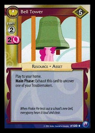 My Little Pony Bell Tower Canterlot Nights CCG Card