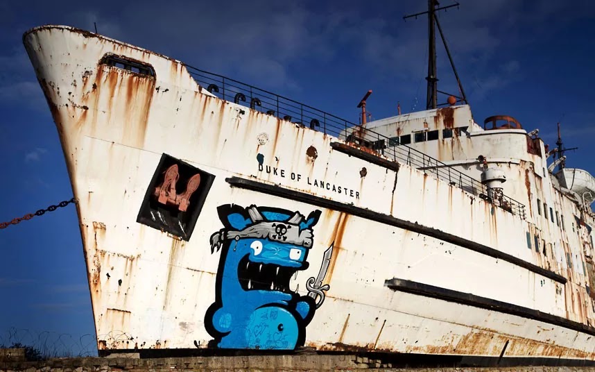 Deserted Places The Abandoned Duke Of Lancaster Ship In Wales