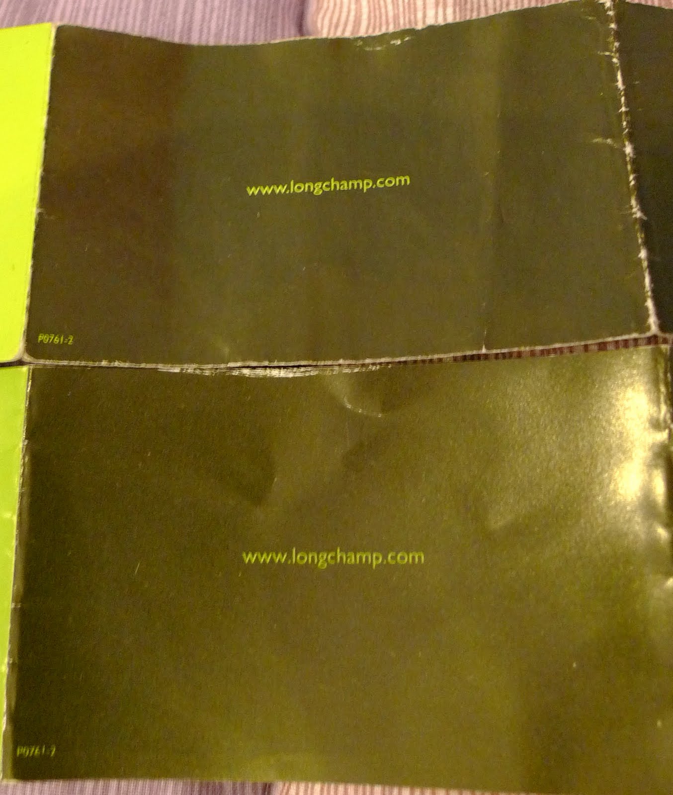 longchamp bag care