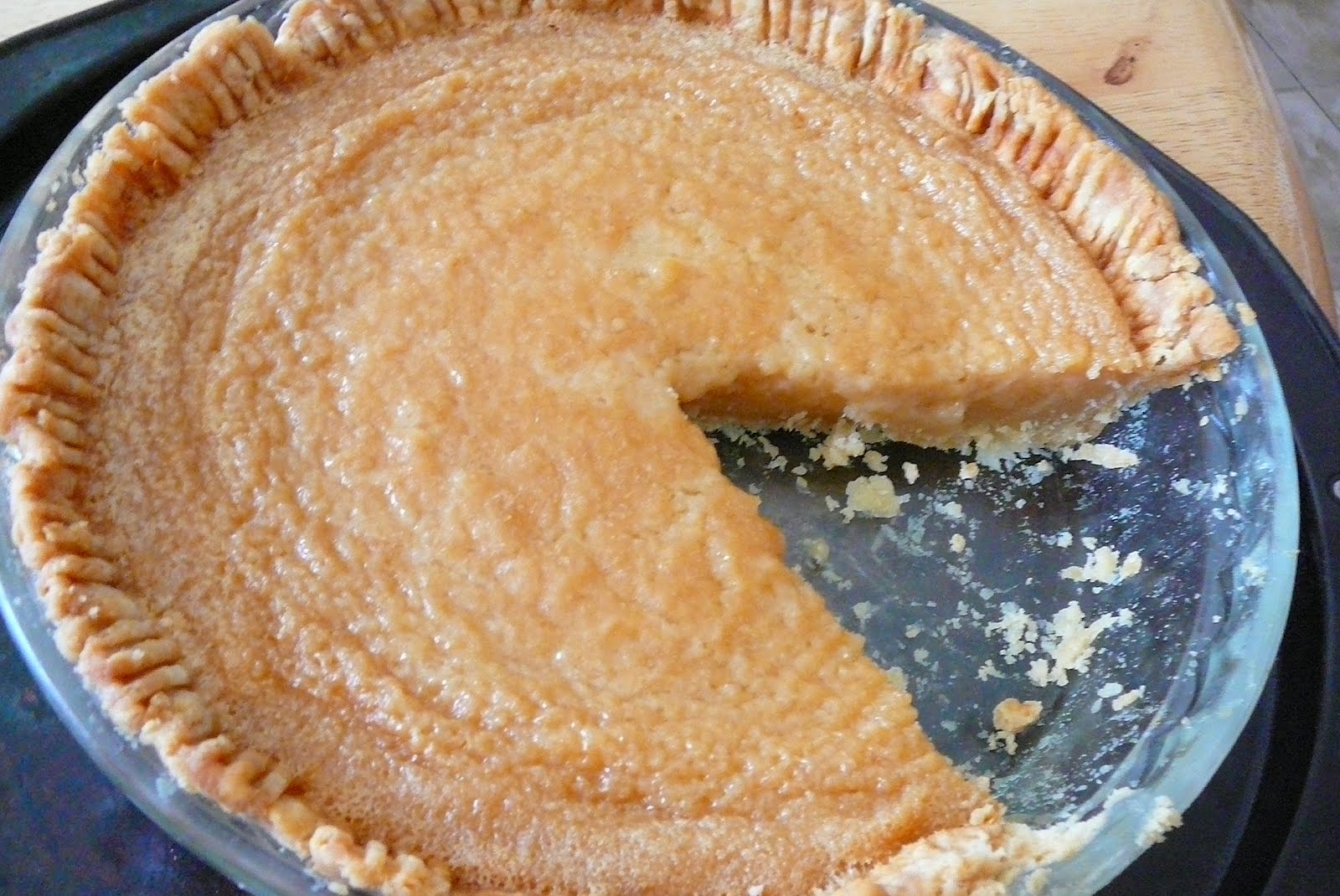 Phos Graphis Old Fashioned Sugar Cream Pie