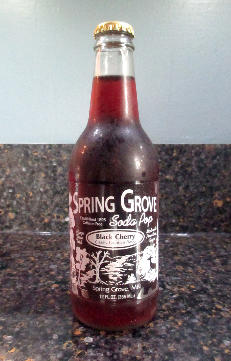 Steve's Root Beer Journal Spring Grove Soda Pop Black Cherry