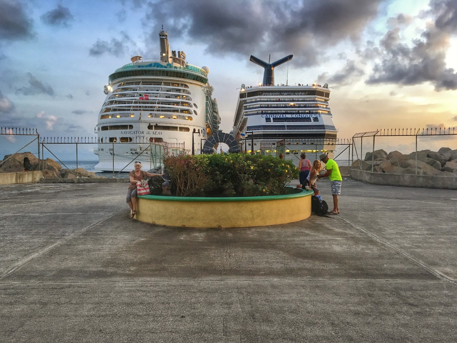 DiverDon's blog Caribbean Cruise Day 5 St. Kitts