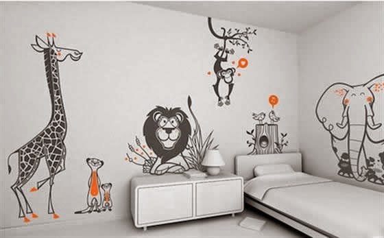 Dormitorios tema jungla - Ideas para decorar dormitorios