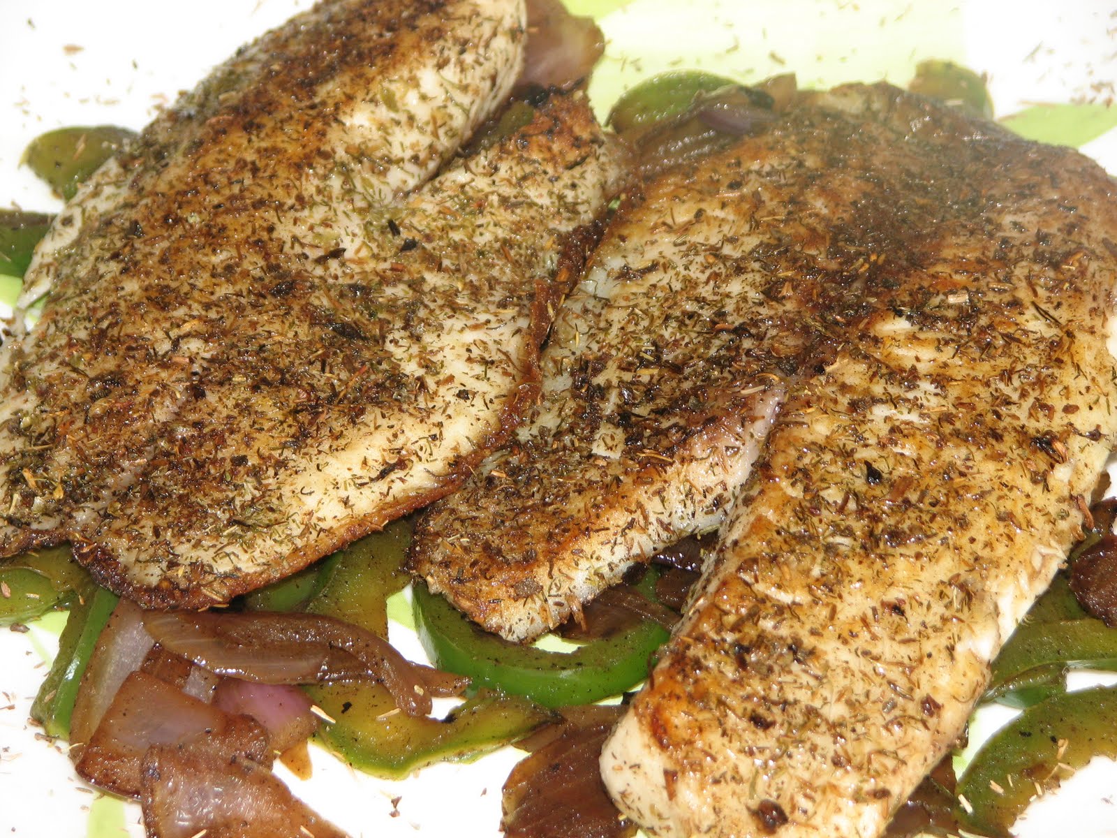 Ranji's Kitchen Corner HERB CRUSTED FISH