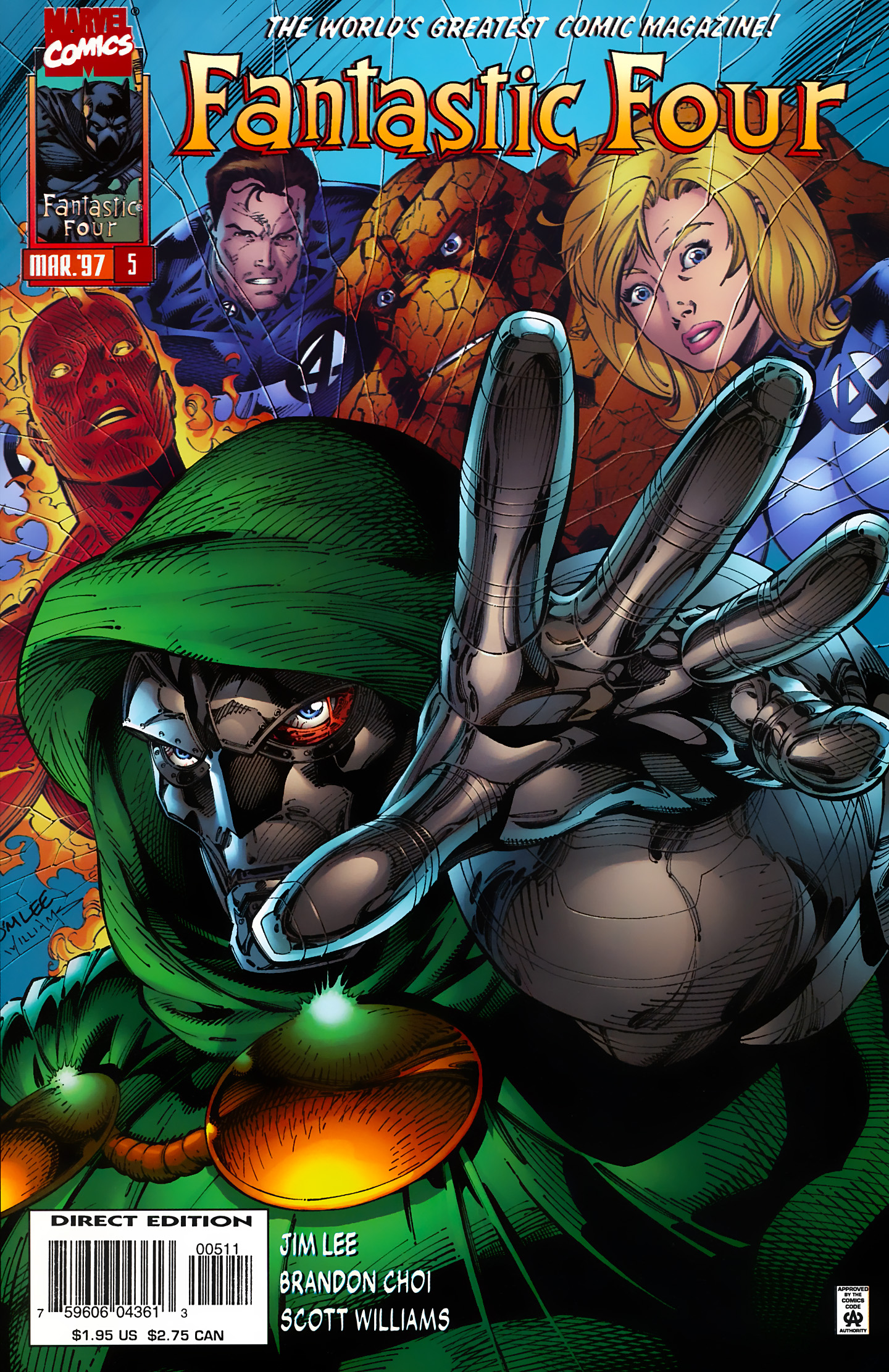 Read online Fantastic Four (1996) comic -  Issue #5 - 1