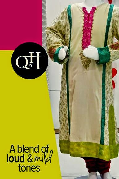 Latest Stylish Summer Dresses Presented By QnH Fashion Collection ...