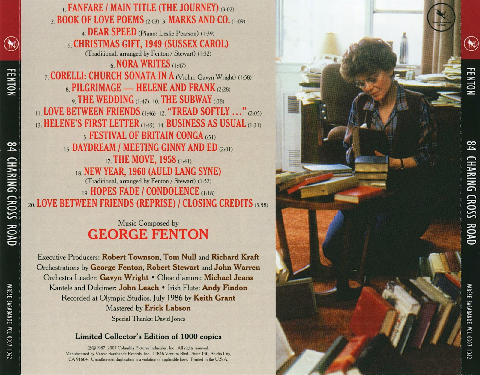 Music Of My Soul Fenton198784, Charing Cross Road(Varèse