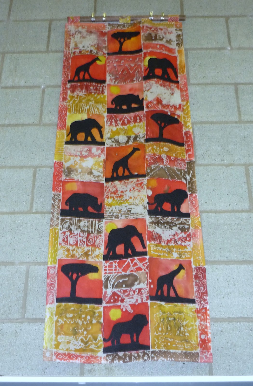 Patternation Surface Design African Wall Hangings