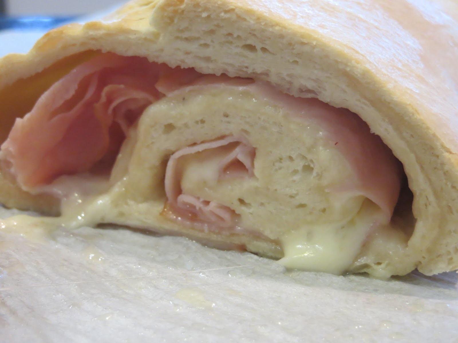 Two Magical Moms Ham and Cheese Calzones