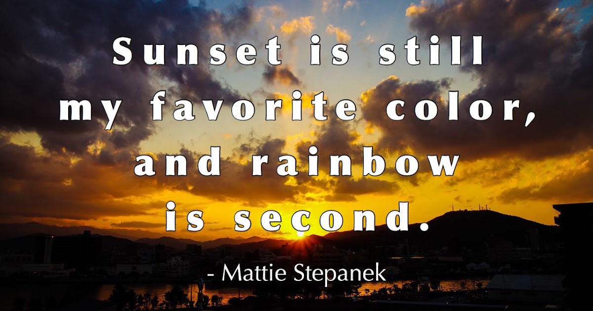 20 Quotes Bahasa Inggris About Sunset dan Artinya - Ketik Surat