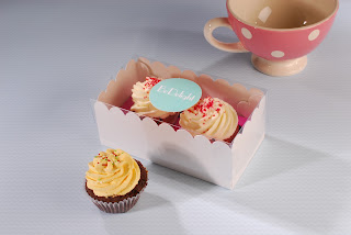 caja cupcakes