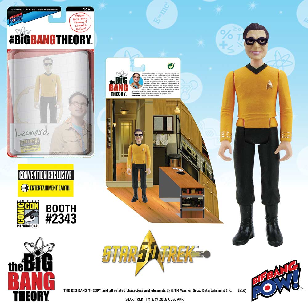 The Big Bang Theory Sheldon 3 3//4-Inch Action Figures set of 4!
