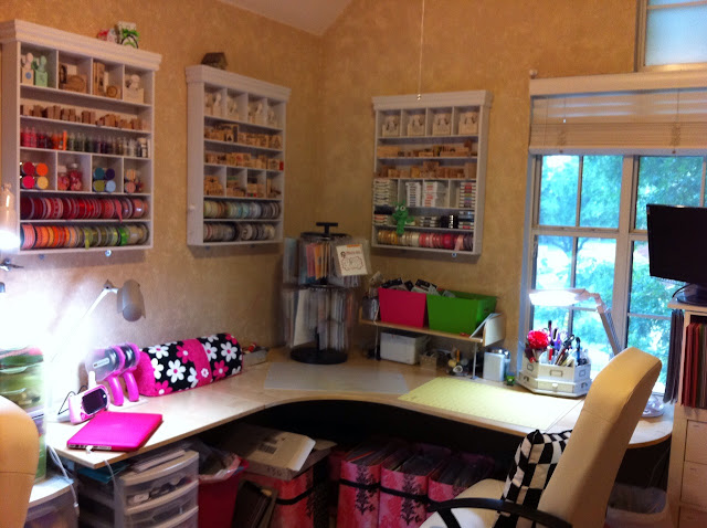 Obsessed with Scrapbooking: Check out my Craft/Scrapbook Studio!