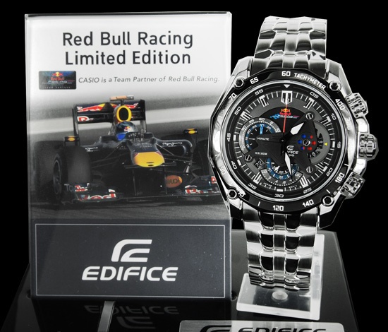 Casio edifice wr100m red bull Clearance