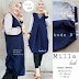 Baju Gamis Warna Navy Cocok Dengan Jilbab Warna Apa