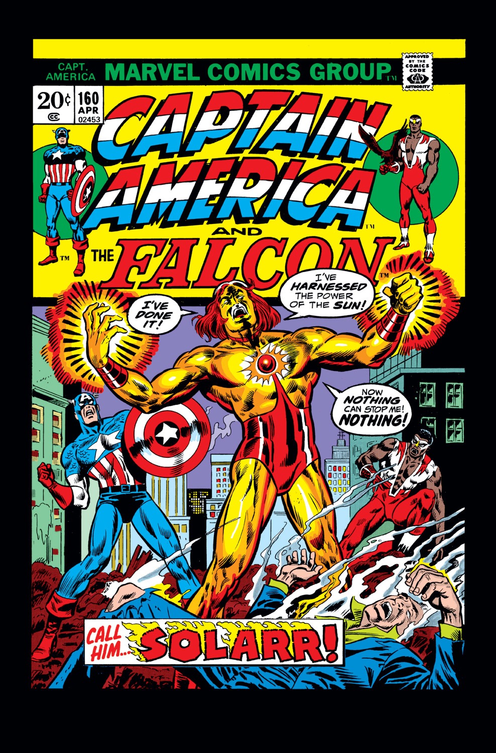 Read online Captain America (1968) comic -  Issue #160 - 1