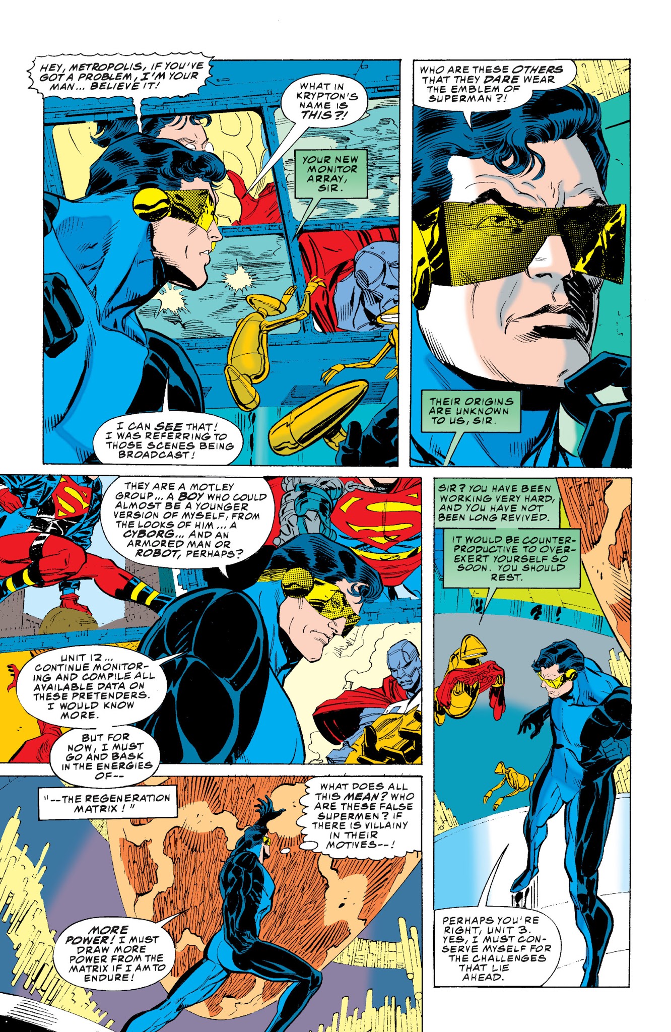 Read online Superman: Reign of the Supermen comic -  Issue # TPB - 179