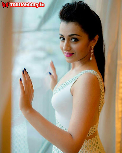 Trisha Krishnan Latest White Dress Hot Photos