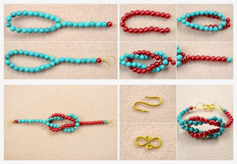 Crafting Wire DIY a Simple Sailor Knot Bracelet