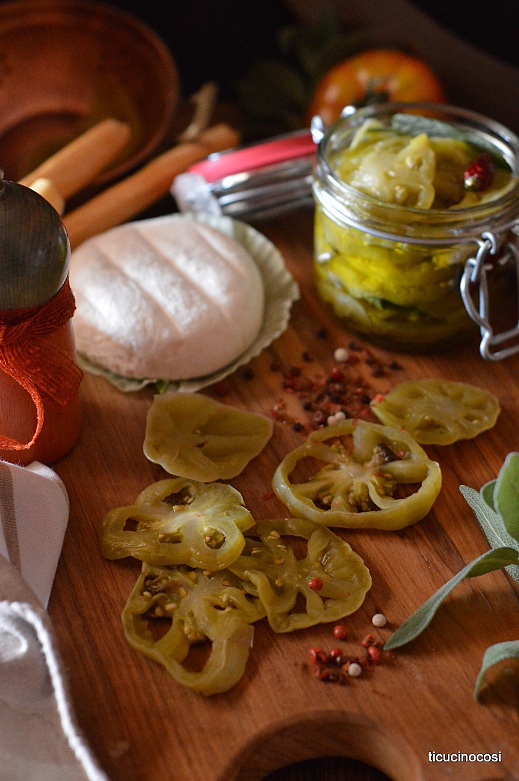 Pomodori Verdi Sott Olio