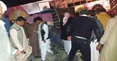 وقوع 6 وفيات ومصابين في حادث اتوبيس مطروح وسيارة نقل وقوع 6 وفيات ومصابين في حادث اتوبيس مطروح وسيارة نقل
