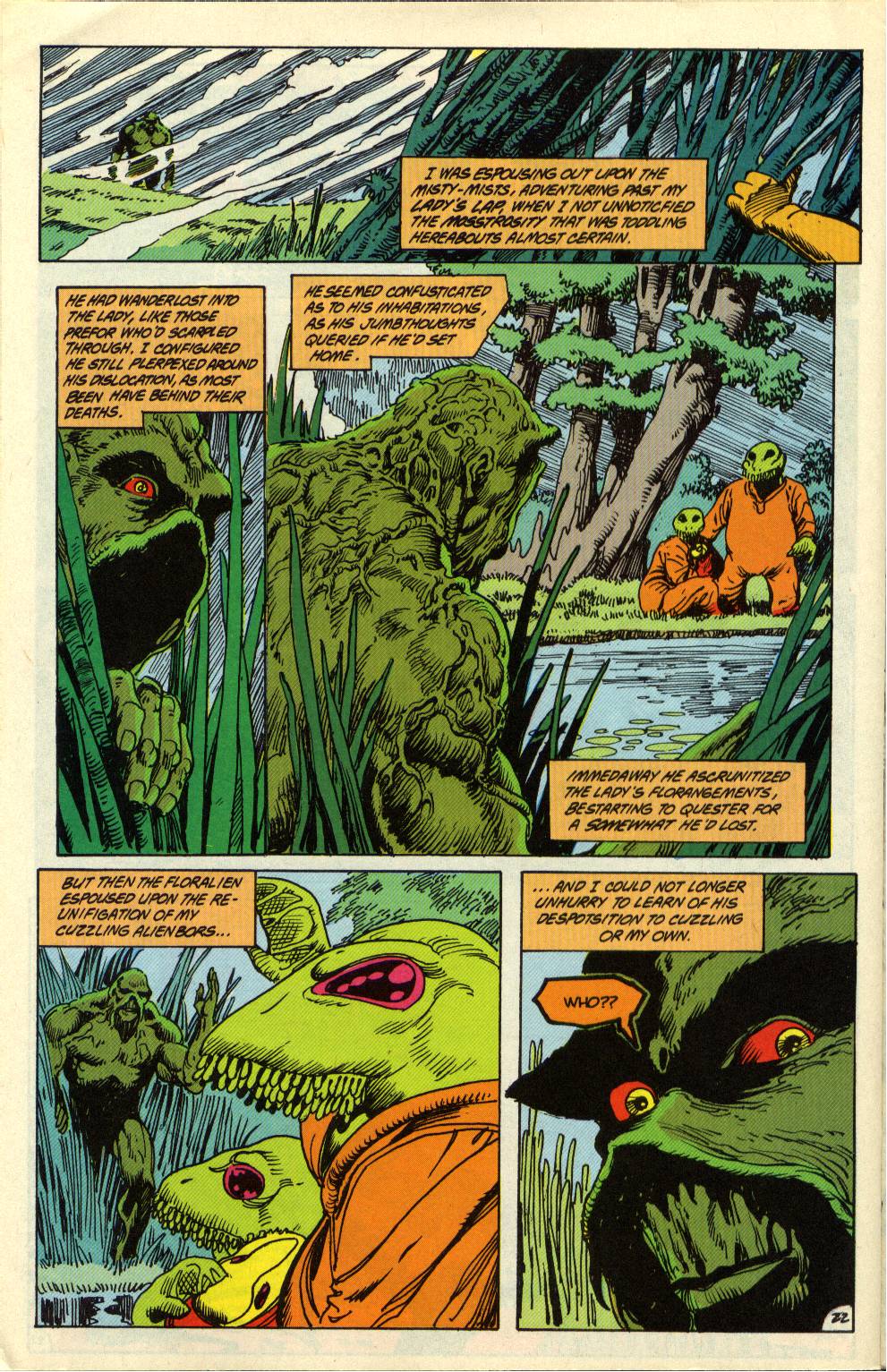 Read online Swamp Thing (1982) comic -  Issue #96 - 21