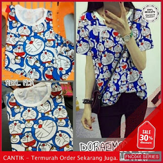 FNC046D88 Dora Tshirt Full Tee Spandek 1kilo Serba 30 Ribuan