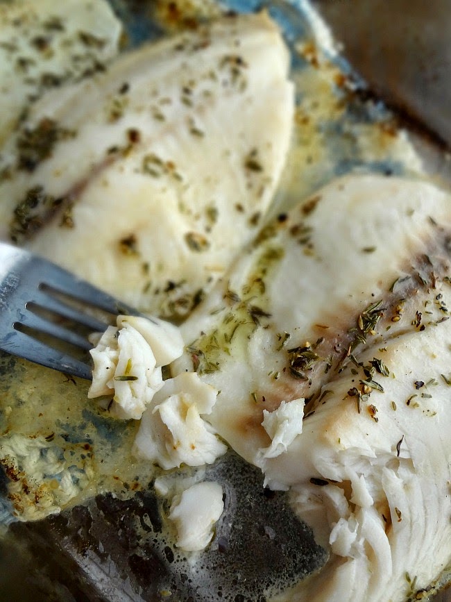 The Cooking Actress Baked LemonThyme Tilapia