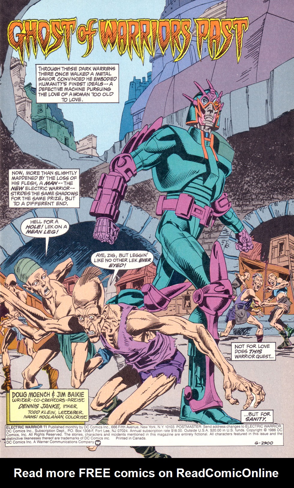 Read online Electric Warrior comic -  Issue #11 - 2