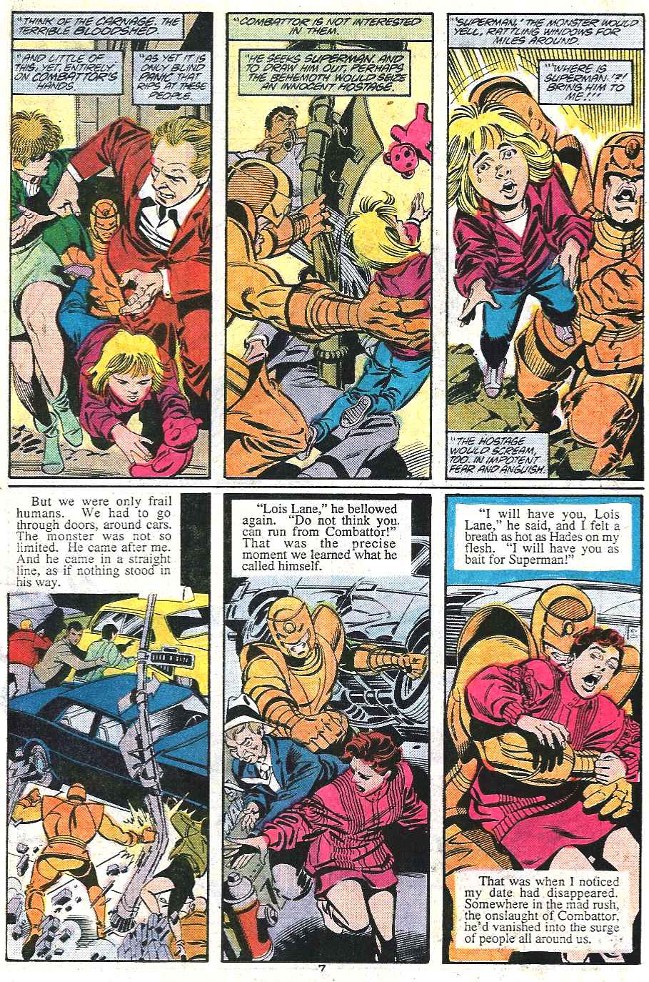 Read online Adventures of Superman (1987) comic -  Issue #437 - 7