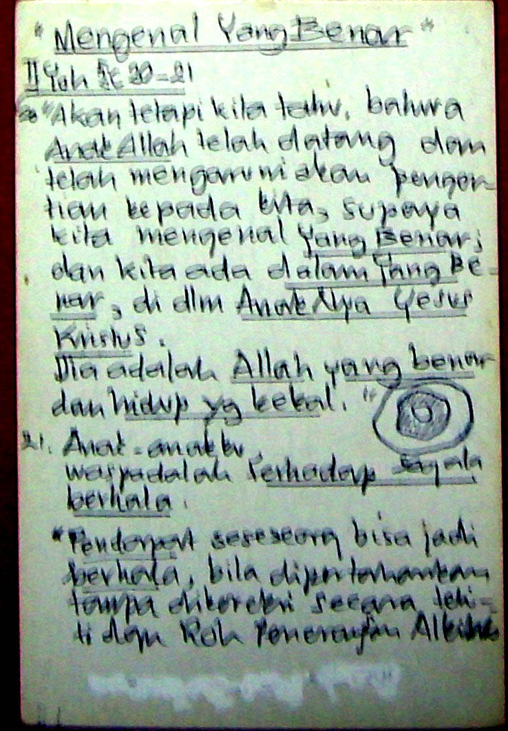 Pelaksanaan Hukum Cinta Kasih 2 - Ginting SOS - 135 Program Great House