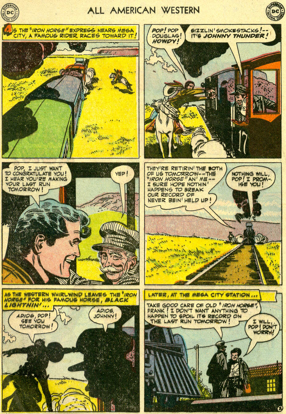 Read online All-American Western comic -  Issue #124 - 4