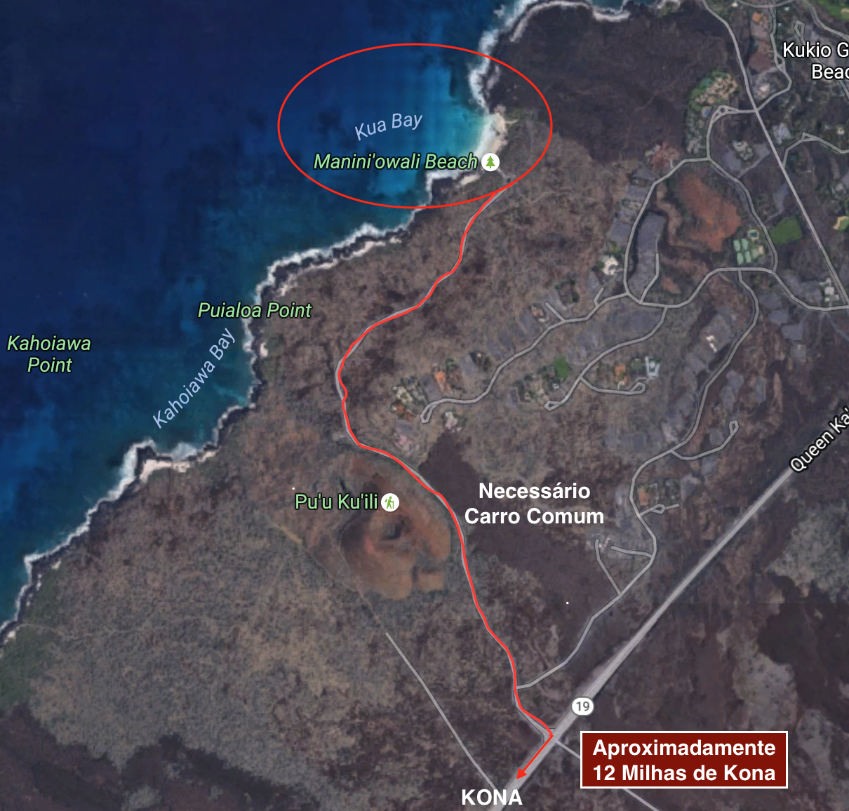 DICAS SOBRE BIG ISLAND HAWAII KUA BAY