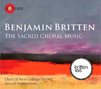 Britten - Sacred Choral Music NCR1386