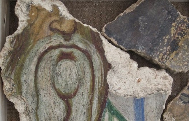 Early 12th century frescoes found in Old Russian church