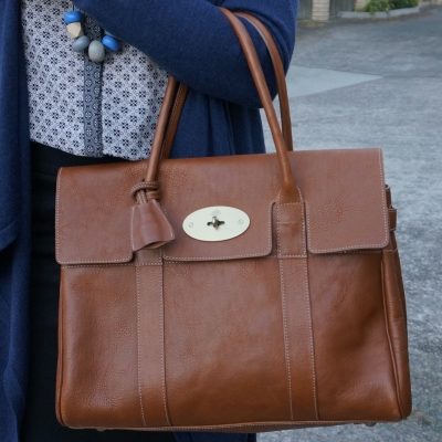 Mulberry Bayswater in Oak NVT leather | Away From The Blue