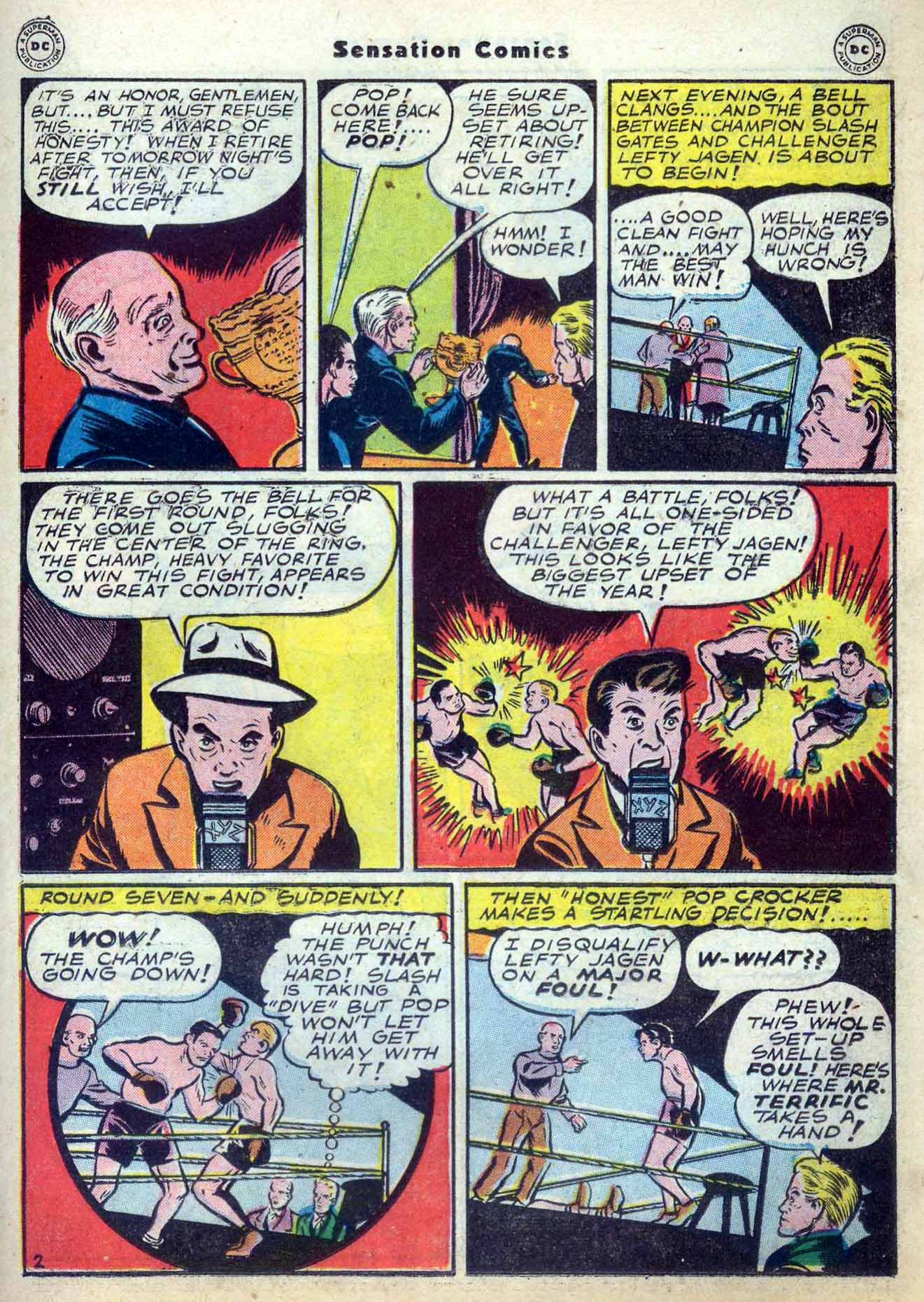 Read online Sensation (Mystery) Comics comic -  Issue #59 - 33