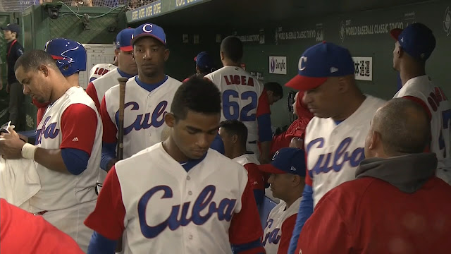 Es decepcionante, extremadamente bochornoso, ver a un equipo de beisbol con el nombre de Cuba, ser humillado y minimizado por cuanto contrario aparece Es decepcionante, extremadamente bochornoso, ver a un equipo de beisbol con el nombre de Cuba, ser humillado y minimizado por cuanto contrario aparece