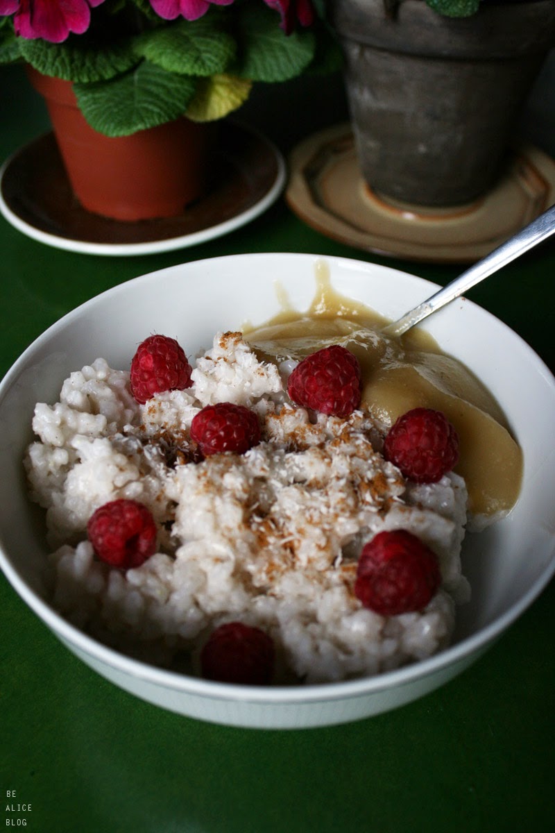 Coconut Rice Pudding (vegan)