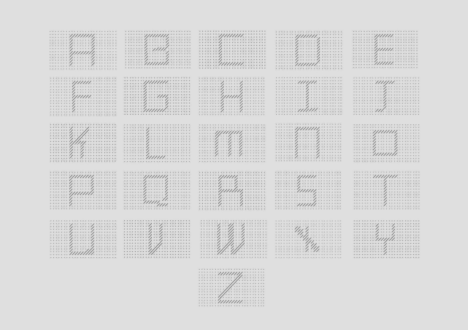 process and ways: Typographie filaire///1CVPM
