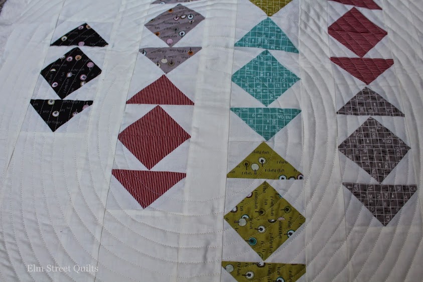 Tutorial Spiral or circular quilting Elm Street Quilts