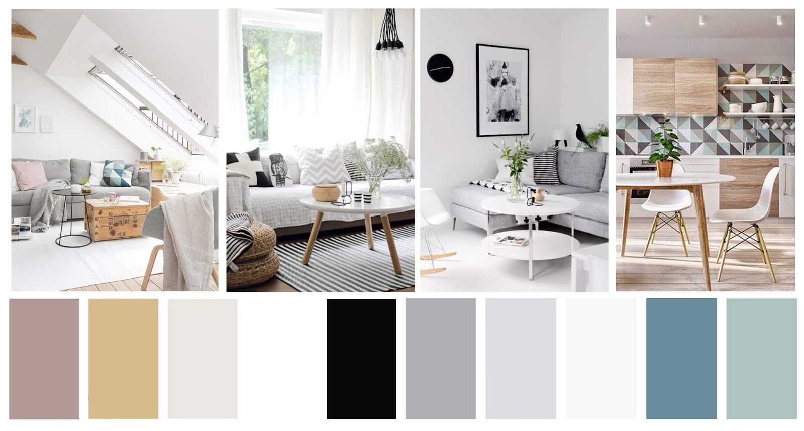 decoración-estilo-nórdico-tonos decoración de estilo nórdico paleta de color